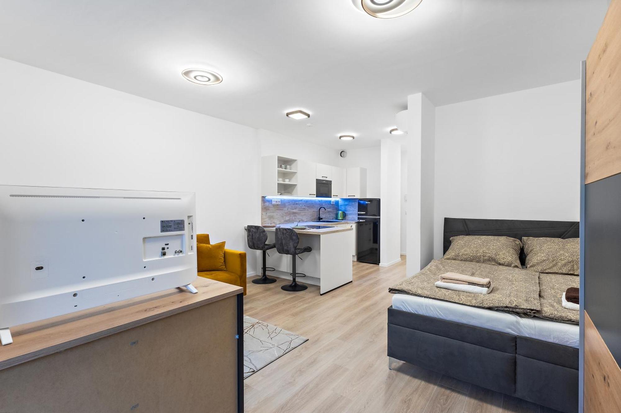 Moderny S Parkovanim V Novostavbe Apartment